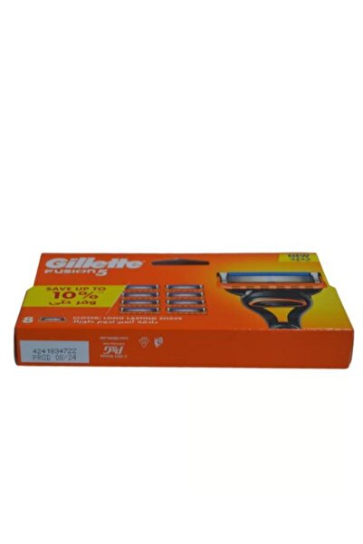 Gillette Fusion5 Yedek Erkek Tıraş Bıçağı 8'