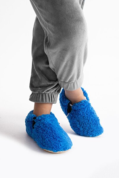 Funny Baby Non-Slip Sole Organic Baby Fleece Booties Ergonomic Soft Comfortable Flexible