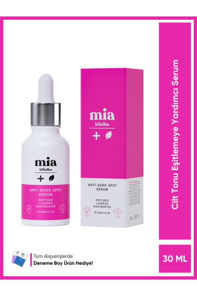 mia klinika Cilt Tonu Eşitlemeye Yardımcı Aydınlatıcı Leke Serumu 30 ml