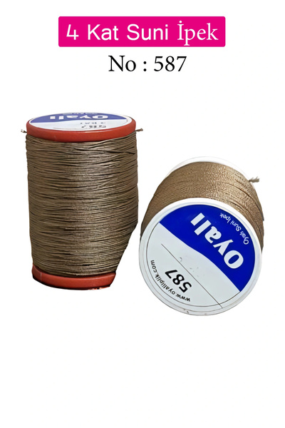 sedustore Ochelă de broderie din fire de mătase artificială cu 4 straturi Ochelă de croșetat cu mărgele Nr.:587