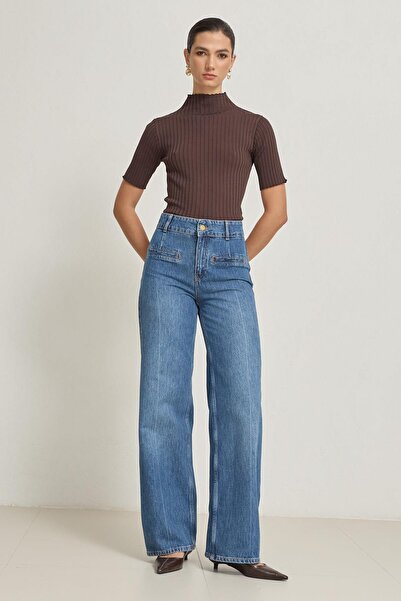 Setre Сині зручні штани з кишенями, 100% бавовна