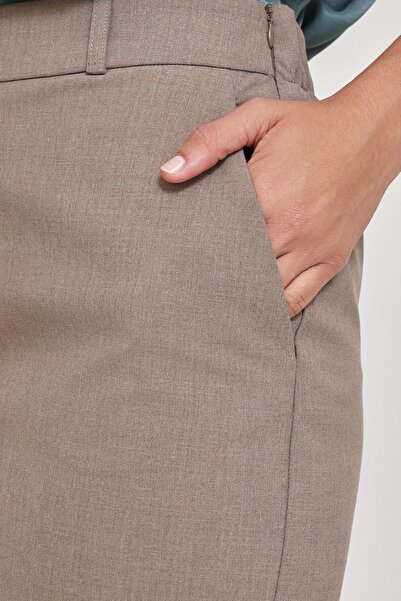 Setre Fusta creion de lungime midi cu model complet de nurcă