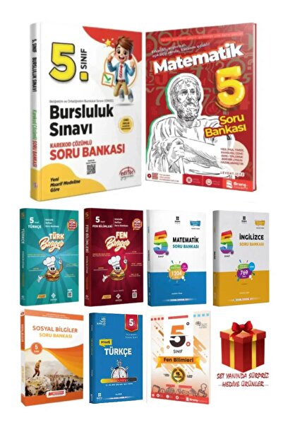 Editör Yayınevi 2025 Editör 5. Sınıf Bursluluk Sınavı Soru Bankası Mat Sb Den...