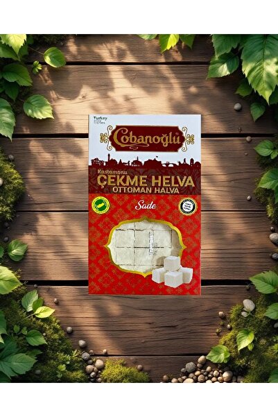 Çobanoğlu Çekme Helva 200g Sade Kastamonu Çekme Helvası Çobanoğlu