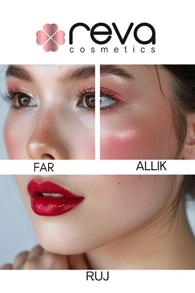 REVA Çok Amaçlı Stick Allık, Far, Dudak Renklendirici & Lip Cheek Eye Tint-vegan & Temiz Içerikrv112
