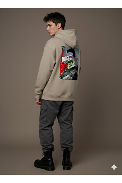 By Caspita Fashion هودي لينيثرا نيكولا تيسلا مطبوع عليه حروف من الخلف للجنسين...