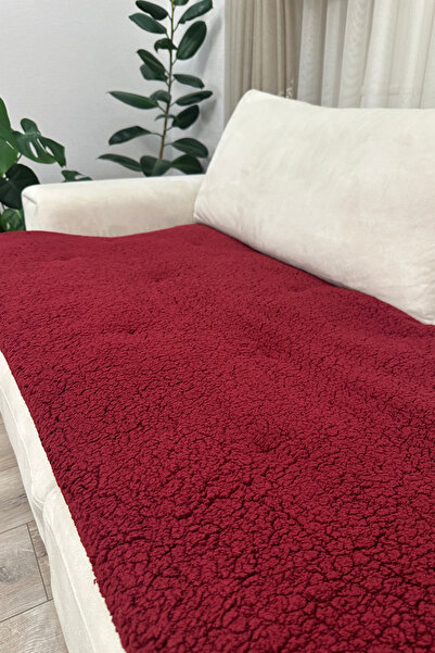 Peluş Koltuk Örtüsü, Koltuk Minderi, İçi Elyaf Dolgulu Yıkanabilir Koltuk Şiltesi, 70x180 Cm