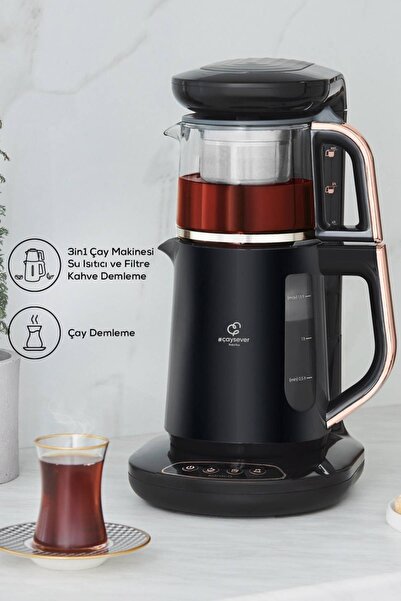 Karaca Robotea 3 in 1 Konuşan Çay Makinesi Rosegold