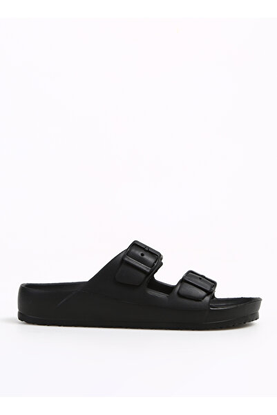 Fabrika Siyah Erkek Plaj Terliği TOMAS