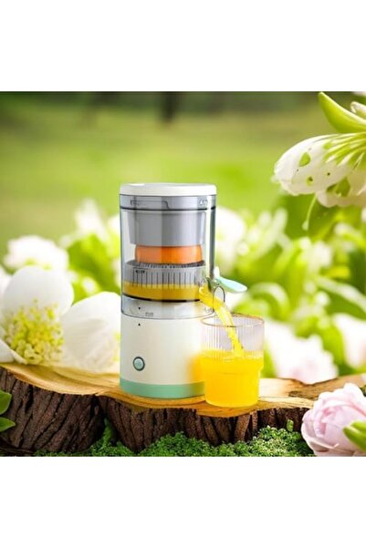 fulina Electric Citrus Juicer,Juice Machine 360° Portable Electric Automatic Orange Extractor Maker for Ho
