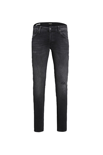 Jack & Jones 12223633_JJIGLENN JJFOX JOS 127 Siyah Erkek Normal Bel Slim Fit ...