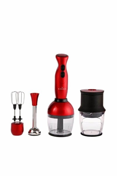 Karaca Blendfit 4 in 1 Set Red Gold