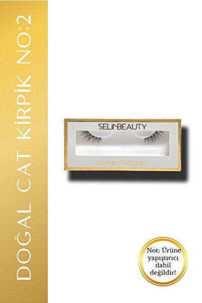 SELİNBEAUTY Doğal Cat Kirpik NO.2