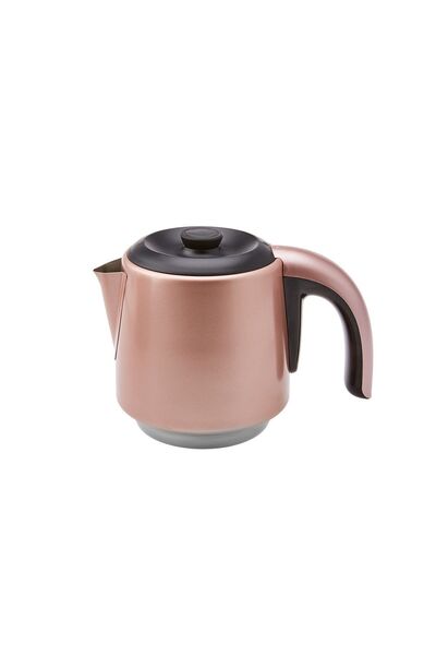 Karaca Daystar Çelik Demlikli 2 In 1 Çay Makinesi Ve Su Isıtıcı Kettle Rosegold
