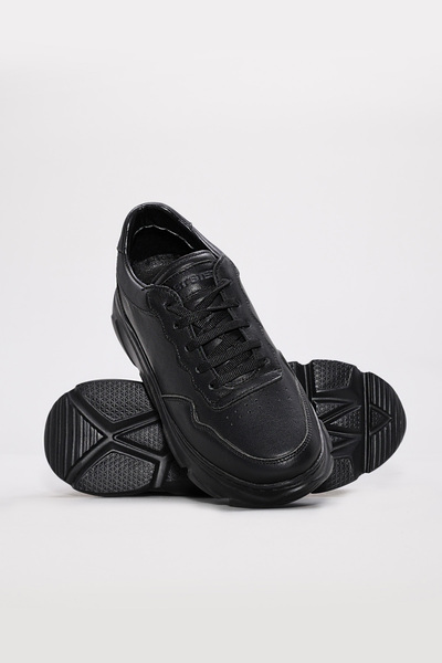 FAST STEP Γυναικεία αθλητικά παπούτσια από γνήσιο δέρμα 934ZA122