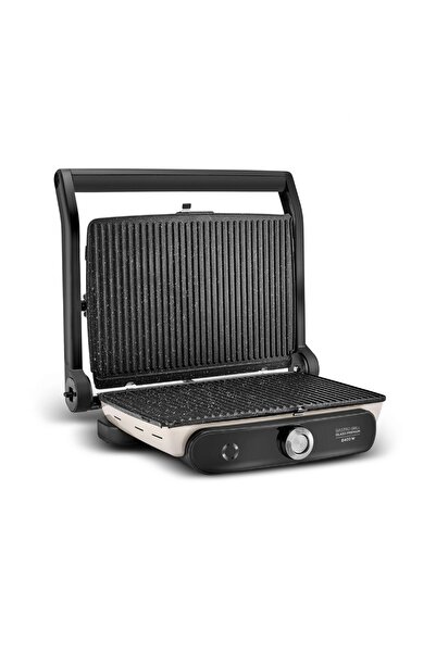 Karaca Premium 2400W Gastro Grill Glass Toaster - Mulberry