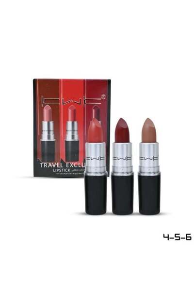 KWK - مجموعة أحمر شفاه "ترافل إكسكلوسيف" (Travel Exclusive)