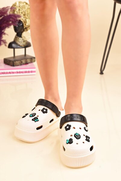 MODAONN Дамски плажни сандали, обувки, тапоци, удобни, с декорации, с удобна ...