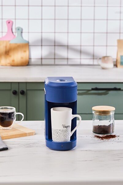 Karaca Mono Personal Filtre Kahve Makinesi ve İnox Kişisel Termos Hediyeli Marine