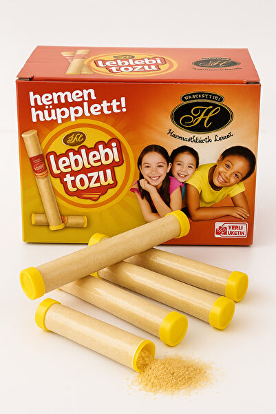 taso8090 Leblebi Tozu - Tatlı Eğlenceli Atıştırmalık (40 ADET TÜP)