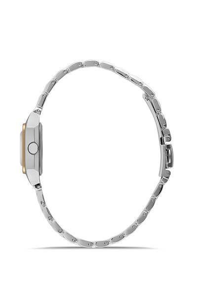 Ticarto Stoned Steel Women's Minimal Wrist Watch Tctsb000803S0241