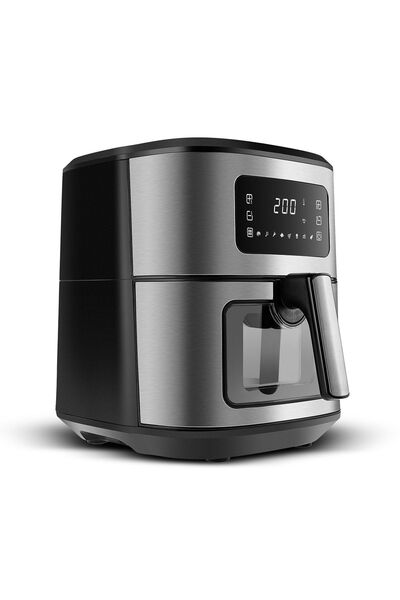 Karaca Inox Multifry XXL 6,5 λίτρων - Ψηφιακή φριτέζα με γυάλινο παράθυρο