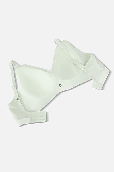 Wonna Ghost Lazer Kesim Balensiz Dikişsiz Sütyen - Без підкладки - 2802 - Світло-блакитний