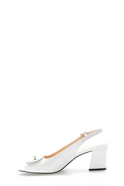 FAST STEP Hakiki Deri Kadın Kalın Topuklu Ayakkabı 215ZA2520