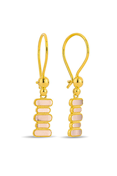 Çgk Çiğdem Gürel Kuyumculuk Ajda Sallantılı Anne Altın Küpe