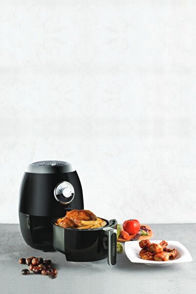 Karaca Multifry Siyah Air Fryer Yağsız Fritöz 2.6 l
