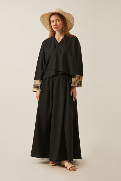 ZÜLAYS Dora Kimono Takım Siyah