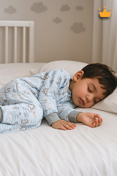 Babyhola 2.5 Tog 2-9 Yaş Unisex Premium Kalite Kalın Elyaf Dolgulu Çocuk Uyku...