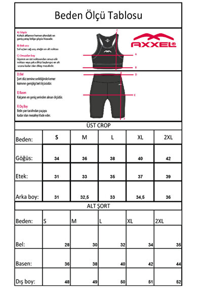 AXXEL Women's Black Crop Shorts Camouflage Patterned Suit Print Detailed B2089-D742-1