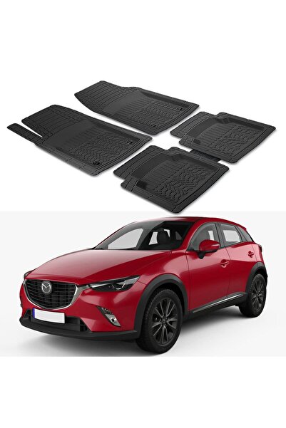 Oto Pandami Mazda CX-3 2015+ Uyumlu Paspas Seti PP654A1
