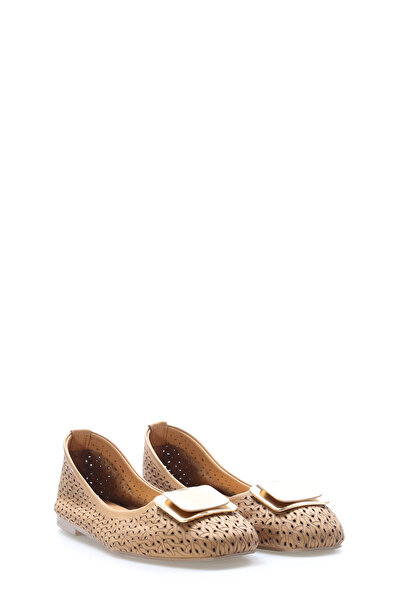 FAST STEP Genuine Leather Women's Babet Shoes 210Za0002