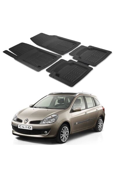 Oto Pandami Renault Clio 3 Grandtour 2005 - 2013 Sw Uyumlu Paspas Pp082a1