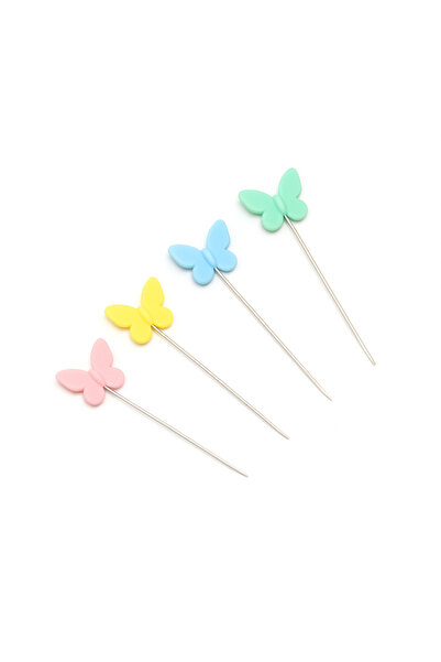 bidoluhobi Motiv fluture cu ac mozaic anii 50