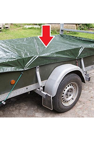 Avex Prelata impermeabila cu ochiuri metalice, dimensiune 6,0m x 8,0m, densitate 120g/m2, culoare verde