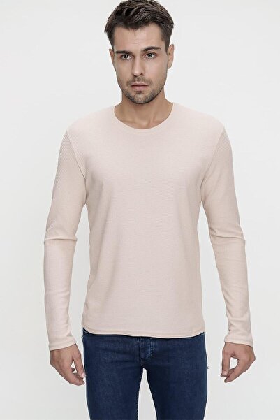 Efor TS 818 Bej Spor T-Shirt