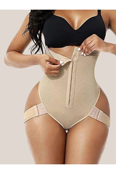 FİT1BEDEN Ayarlanabilir Agraflı Ve Kemerli Sıkılaştırıcı Tanga Cuff Korse ( İnce Askılı )