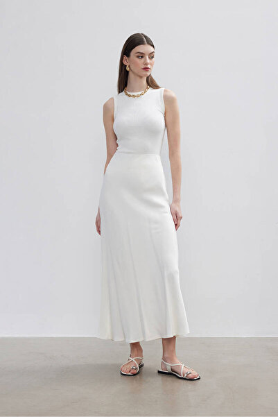 BE BLUE Fustă SATIN PERLA