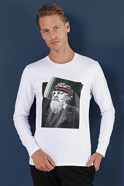 Efor TS 863 Beyaz Spor T-Shirt