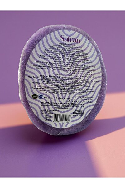 KALENATURAL أورهانجازي مصنع زيت الزيتون صابون إسفنجي بالزعفران 100 غ