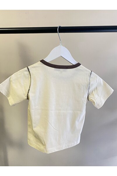 Markasız ucuz Girls T-Shirt&Shorts Set with Rabbit Print