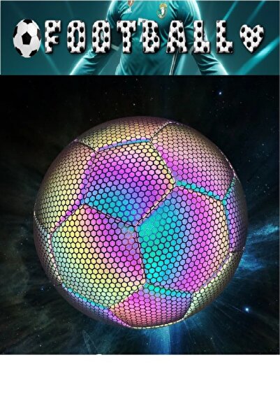 Kapris Fosfor Desenli Dikişli Futbol Topu X733