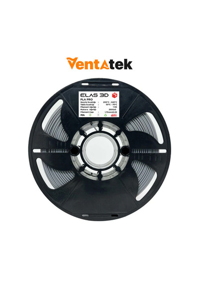 ELAS3D Elas 3D Gri PLA Pro Filament - 1.75mm - 1 Kg