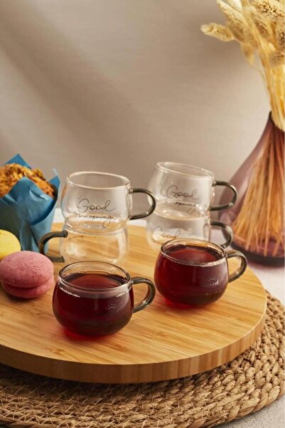 Perotti Cozy Morning 6 Lı Cam Kupa 150 Ml 15522