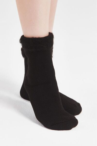 Bolero Women's Winter Black Thermal Socks