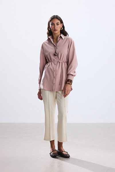 BE BLUE Dusty Pink Modal Vintage Shirt