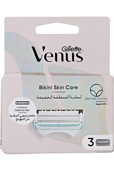 Gillette Venus Bikini Skin Care Razor Blade Refills with Precision Trimmer, 3...
